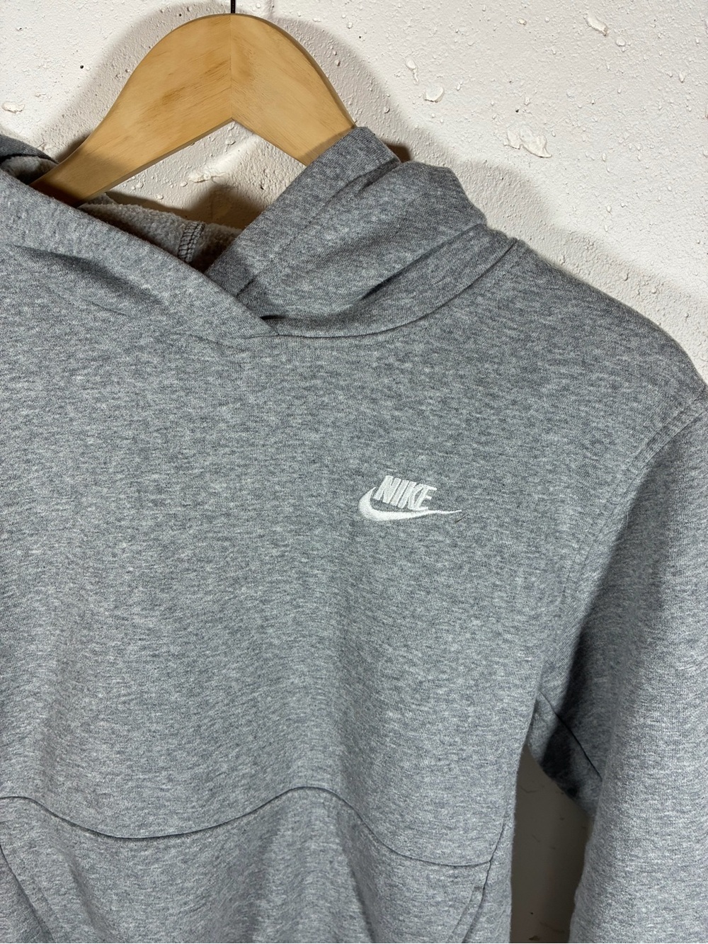 Nike Boy’s Gray Pullover Hoodie